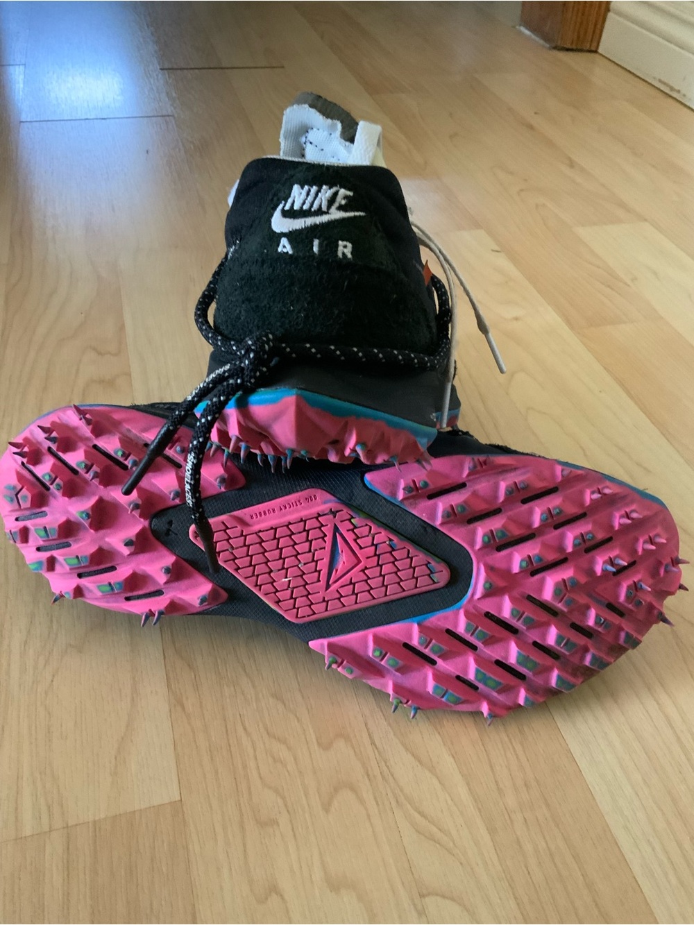 Off-White Nike Air Zoom Terra Kiger women’s Trail Runners Size 10.5 - Picture 11 of 11
